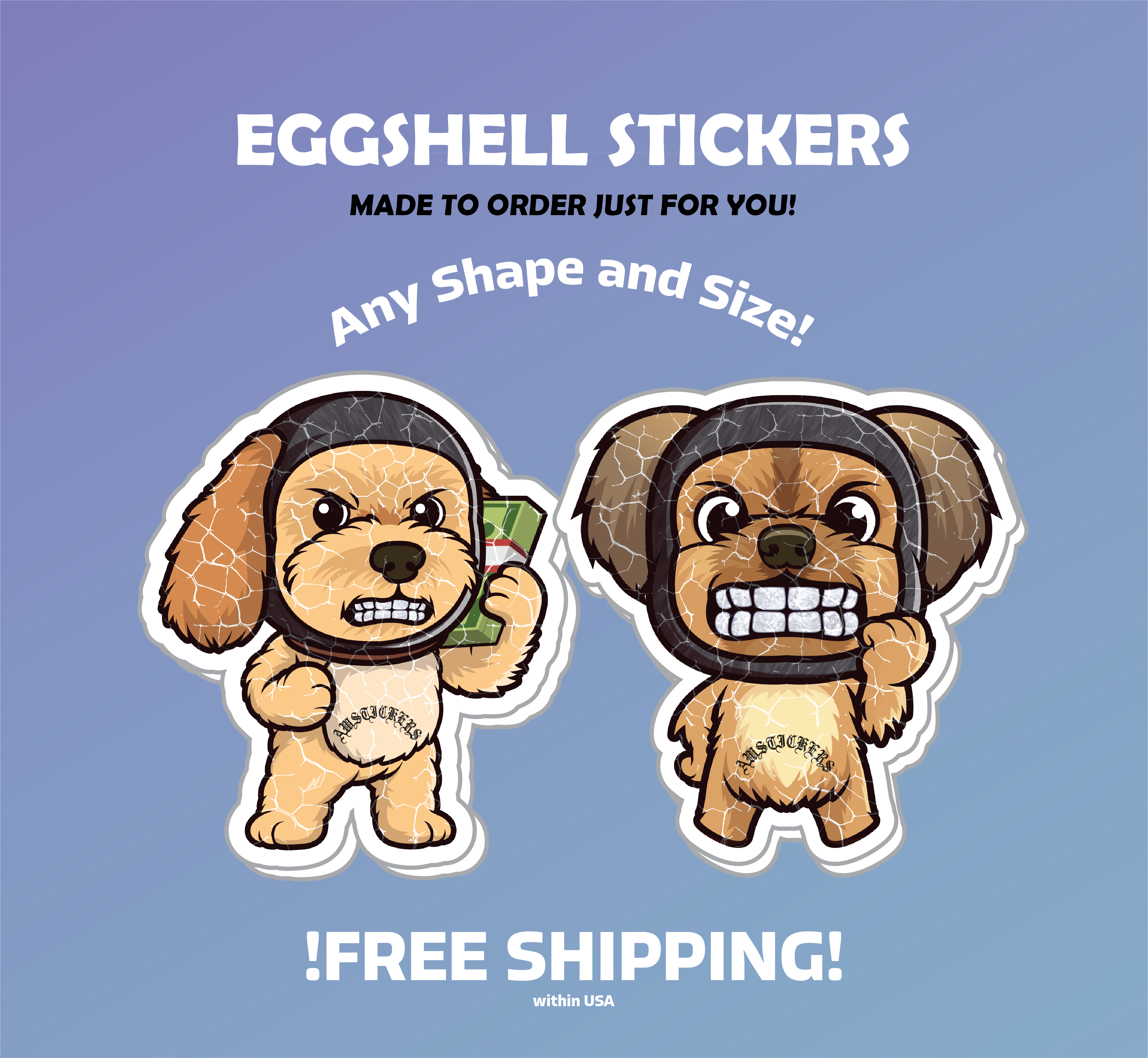 EggShell Stickers